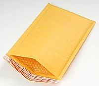 Gran oferta, sobres acolchados de papel marrón natural, sobres de burbujas Kraft, paquetes de correo para pequeñas empresas para joyería, suministros de maquillaje, comercio electrónico